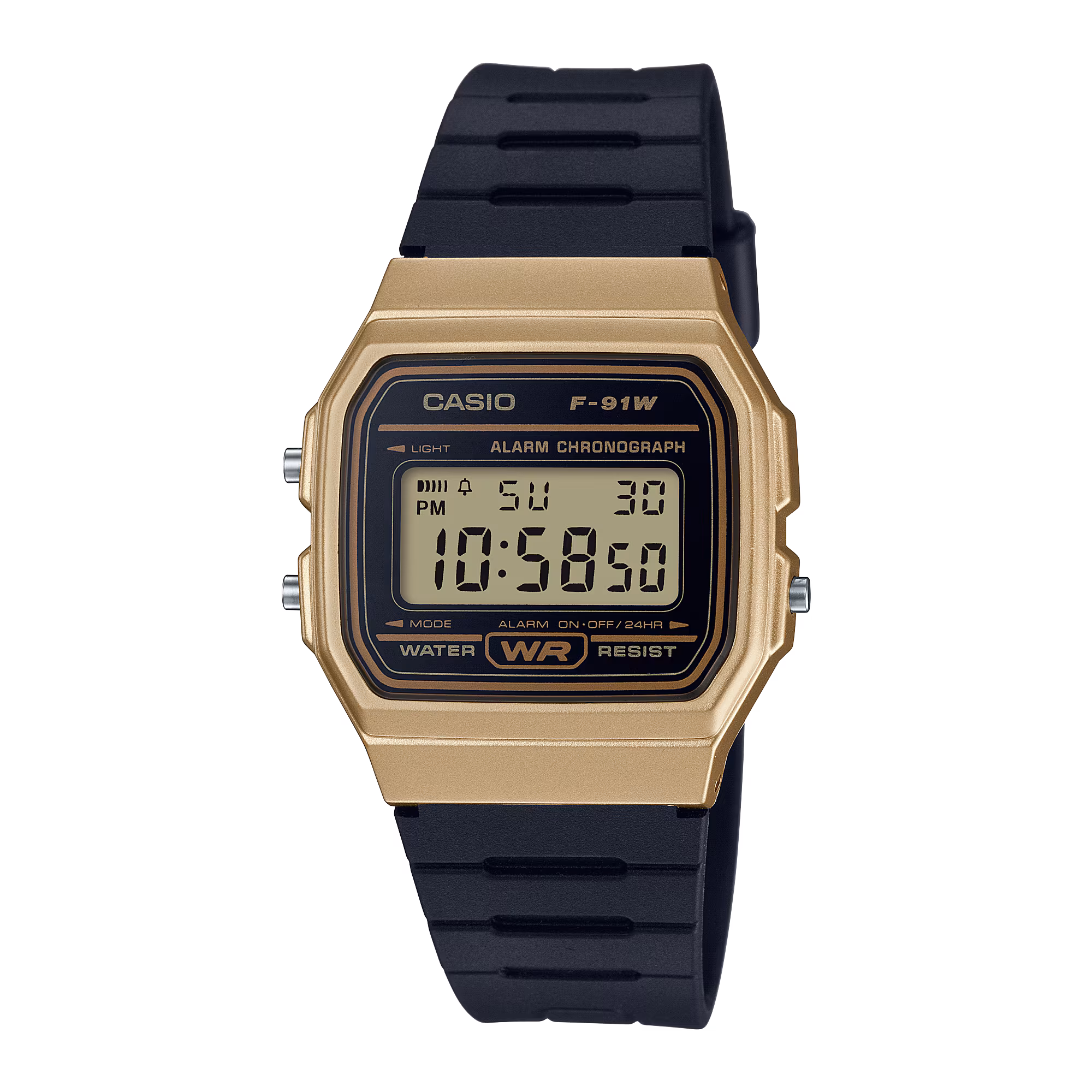 Casio F-91WM-9A Gold Vintage